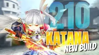 Toram Online｜KATANA (MONONOFU) NEW Build Level 210