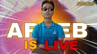 Areeb is live until reaching region #freefire #live #custom #guildtest #viral