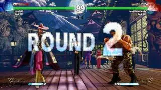 SFV~ Guile (imstilldadaddy) vs. F.A.N.G (bak101) HD 5