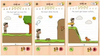 Brain test 5 level 69 Walkthrough Solution 