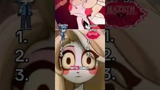 GACHA VS HAZBIN HOTEL SONGS! #gacha #hazbinhotel #gachalife