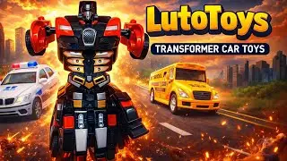 LutoToys | Transformer Car Toy 🚗🤖 Amazing Robot Car Transformation