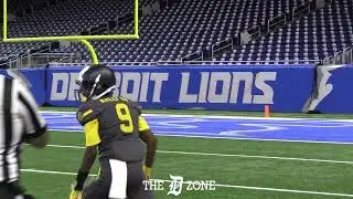 Detroit Denby 2025 WR/S/CB Dreshaun Johnson full game highlights vs. Detroit Central