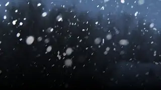 Snowy Winter Night Sound for Deep Sleep & Relaxation | 10 Hours | No Music