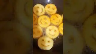 Smiley Face Potatoes #homemade #followformore #likeandsubscribemychannel ❤️
