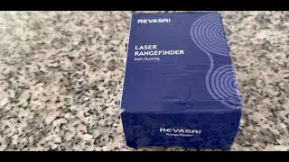 Распаковка гольф-дальномера Revasri