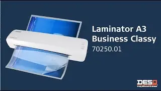 Unboxing Video - DESQ Laminator A3 Business Classy 70250