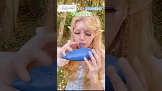 моя САМАЯ БОЛЬШАЯ В МИРЕ Окарина Времени??? 💙