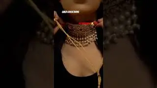 Jadau jewellery Hyderabadi Nizami traditional choker necklace|| one gram gold jewellery #trending #v