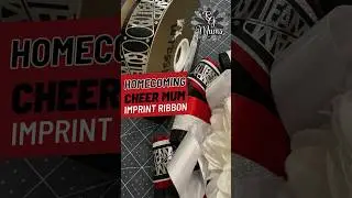 Homecoming Mum Cheer Imprint Ribbon Backer Loops HOCO Cheerleader Ideas & Tips