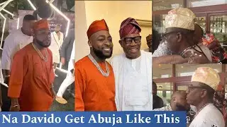 DAVIDO MEET TINUBU SENATE PRESIDENT FOR THE FIRST TIME & k1 D ULTIMATE IN ABUJA