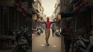 Marvel mass dance in Desi style#marvel #shorts