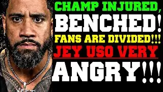 WWE News! Big Name Ruled Out Due to Injury! Jey Uso Furious After WWE Cuts Mic on RAW! Fans Angry