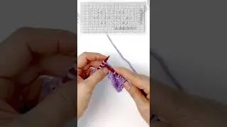 대바늘 비침무늬뜨기 1