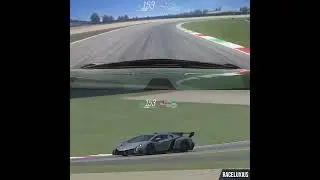 Lewis Hamilton Ferrari F1 2025 vs Lamborghini Veneno at Mugello