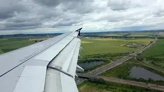 Air France Airbus A321 ✈ Landing at Paris CDG Airport