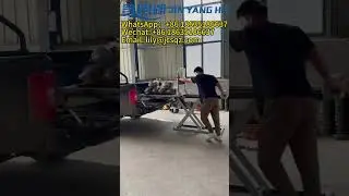 JIN YANG HU Electric Hand Trolley with Hydraulic Lifting System for Truck #flatbedtrucking