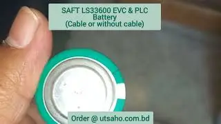 Original France SAFT LS - 33600 Li- SOCL2 Battery France PLC EVC Battery with Cable/without cable.