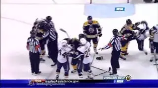 Andrej Sekera vs Vladimir Sobotka Apr 19, 2010 - NESN feed