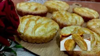 ميني كيك التفاح خفاف و هشاش يذوبو فالفم و المذاق يا سلام delicious apple cake