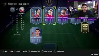 Castro1021 Reaction to ronaldo fut birthday card fifa 22