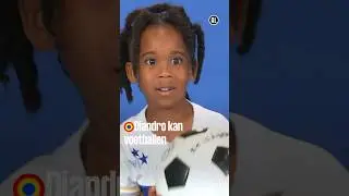 Diandro heeft leren voetballen van zijn grote broer | Kijk mij nou | Kindertijd KRO-NCRV