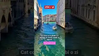 🇮🇹Cat costa o zi cu Vaporul in Venetia?💶