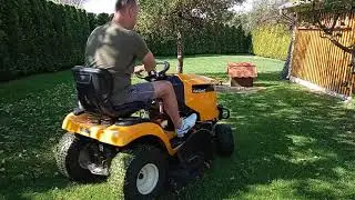 Cub Cadet XT2 with mulching kit