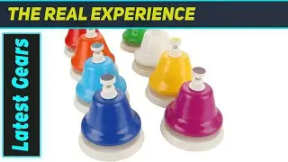 Best 8 Notes Colorful Desk Bells for Musical Learning & Fun!
