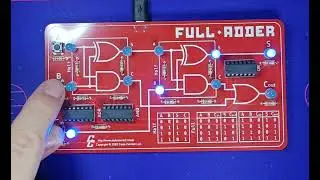 Binary Full Adder Learning Kit #4 - Demo