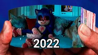 Evolution of Sonic.exe Flip Book