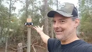 Solar Night Eyes Outdoor LED Safety Spotlights -  Keep deer out of my Fruit Trees