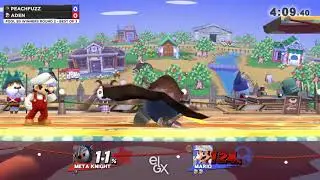 Aden vs Peachfuzz - EGLX 2018 - Wii U Pools