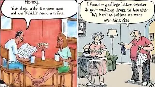 Funny Comic Strips About Marriage & Aging &ndash; Daily Laugh Dose! 😂