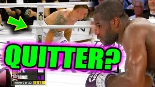 HE QUIT!!! USYK STOPS DANIEL DUBOIS FULL FIGHT RECAP BY BOXINGEGO - REALEST BREAKDOWN