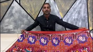 🤩 Pure Silk Handloom Twill Ikkat Patola Saree 🤩