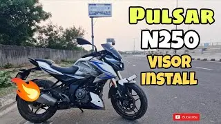 My Pulsar N250 Best Visor😍 | N250🏍️Modification💯 | Karol Bagh Bike Market #n250 #pulsarn250 #bike