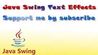 Java Swing - Mouse Hover Text Effects