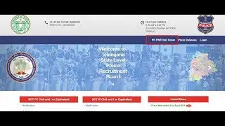 TSLPRB PC Hall Tickets 2019 Download: Police Constable Mains Hall Tickets Released