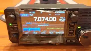 IC 705 + Wonder Wand Loop Antenna