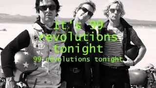 Green Day - 99 revolutions lyric video