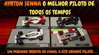 Ayrton Senna para mim o melhor piloto de sempre da Formula1 homenagem ao Ayrton Senna