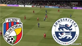 Viktoria Plzen vs S&oslash;nderjyske | Club friendly | 3-1 | FIFA 21 Gameplay