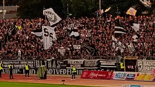 SSV Ulm Fans at Donaustadion | 2.Bundesliga SSV Ulm 1846 gegen Eintracht Braunschweig 3:1 
