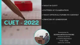 Webinar on CUET 2022 - Gargi College