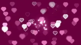 4K Explosion of Falling Hearts Fireworks Pink & White Copyright Free Stock Footage FREE DOWNLOAD