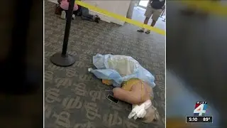 Woman seen on floor at Jacksonville monoclonal site touts treatment