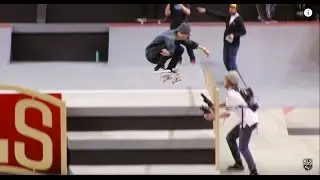 Alexis Sablone Kickflip -- Chicago 2015