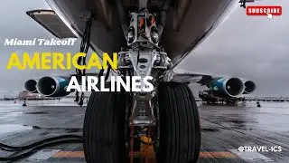 Powerful & Beautiful Miami Takeoff &ndash; American #travel #@Travel-ics