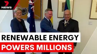 Australia's renewable energy revolution powers millions of homes for free | 7NEWS